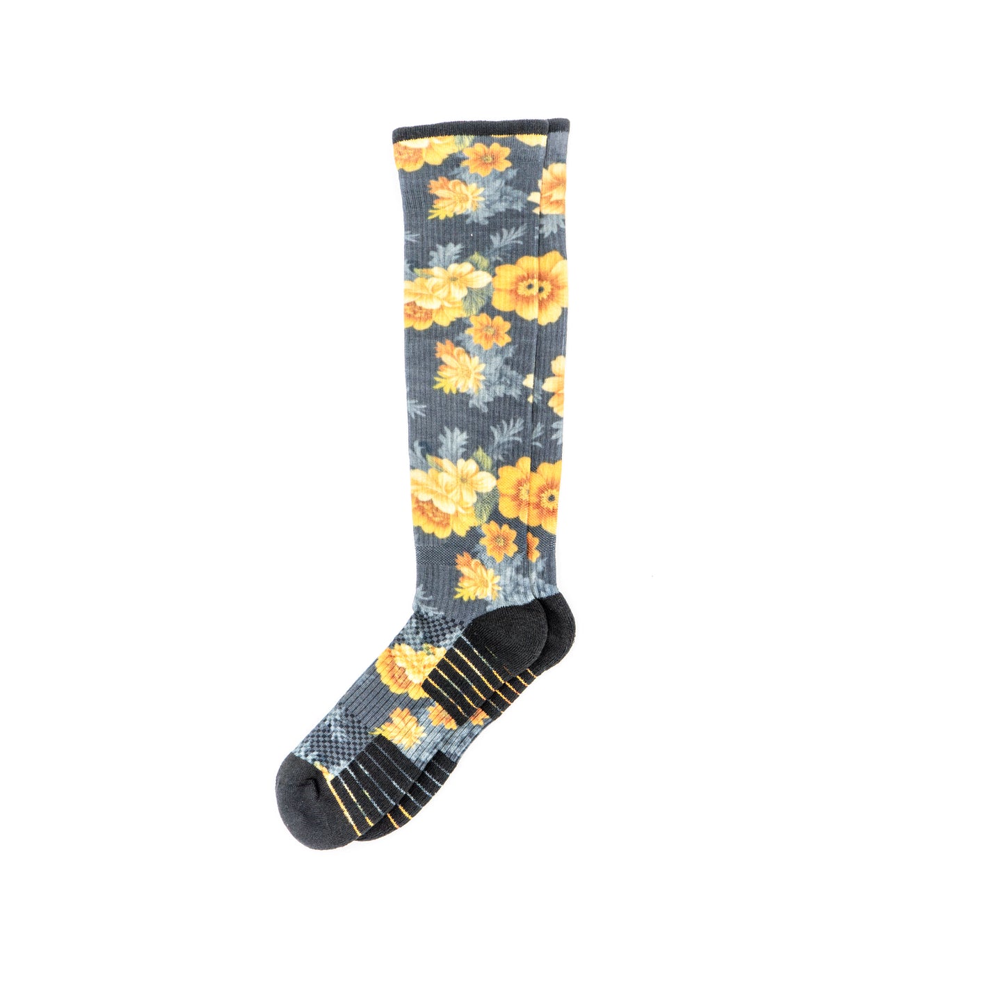 Antique Blossom Compression Socks