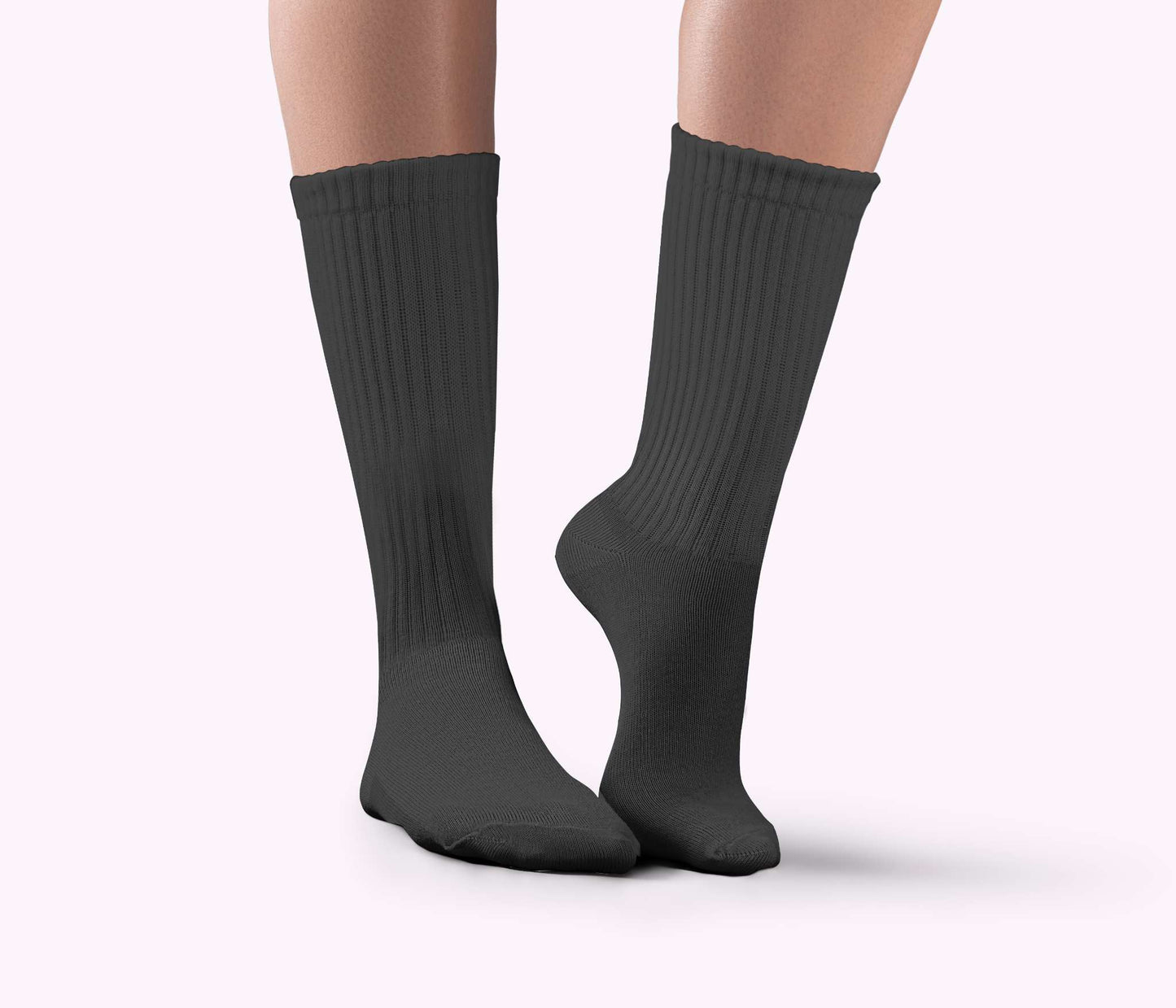 Diabetic Plain Black socks