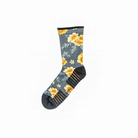 Antique Blossom Compression Socks