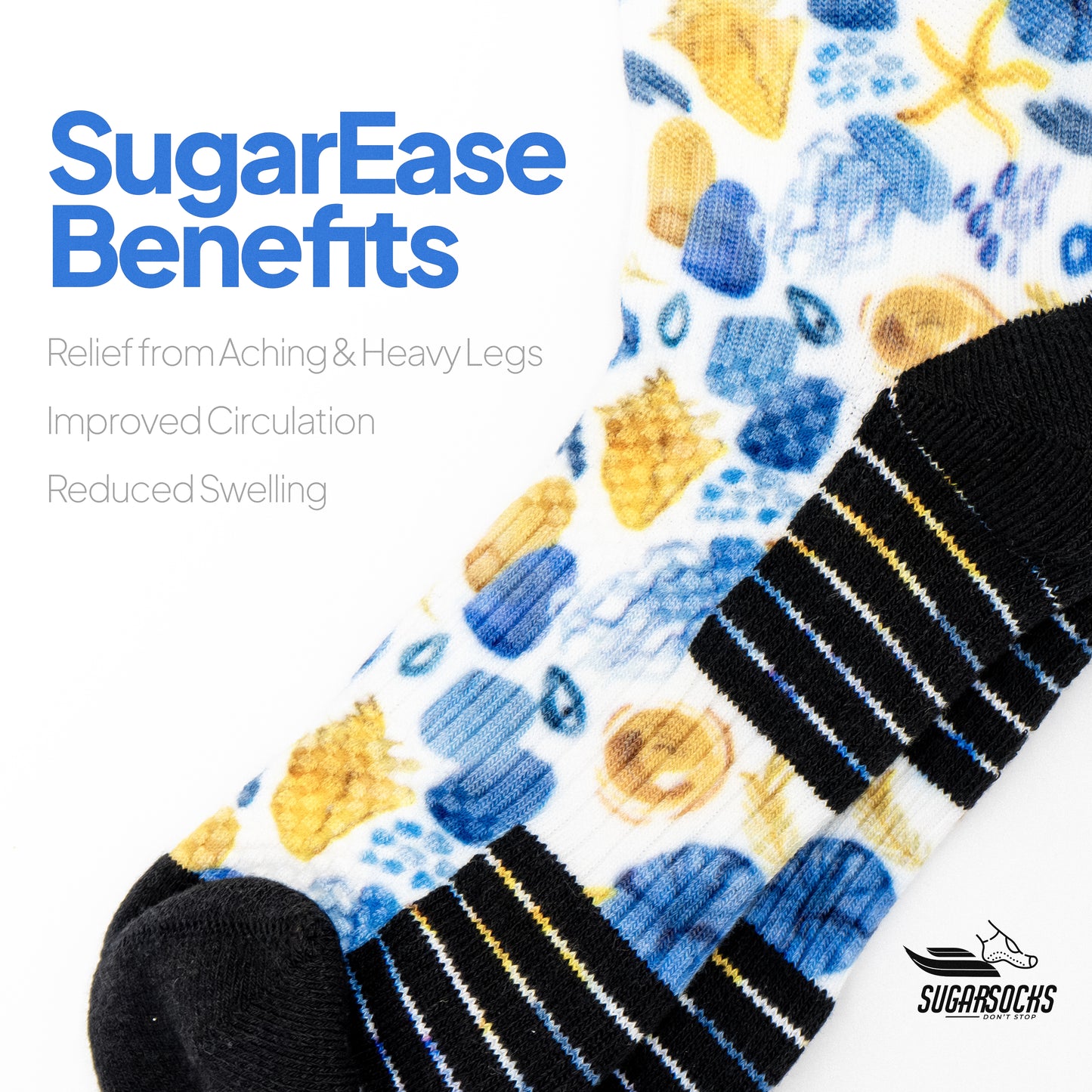 Marine Mist Compression Socks