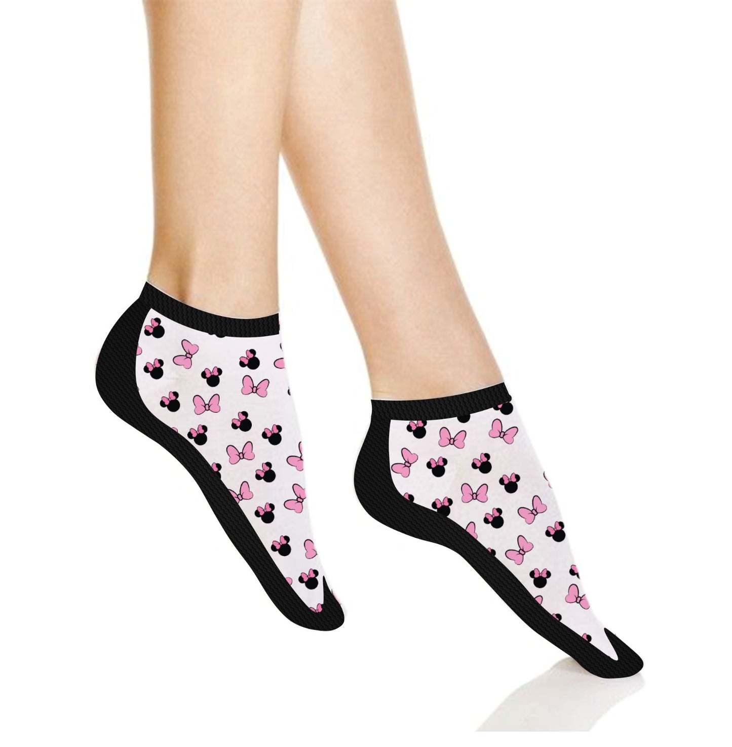 Butterfly Pink Diabetic Socks