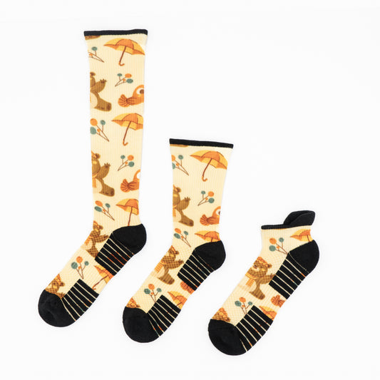 Beary Bliss Compression Socks