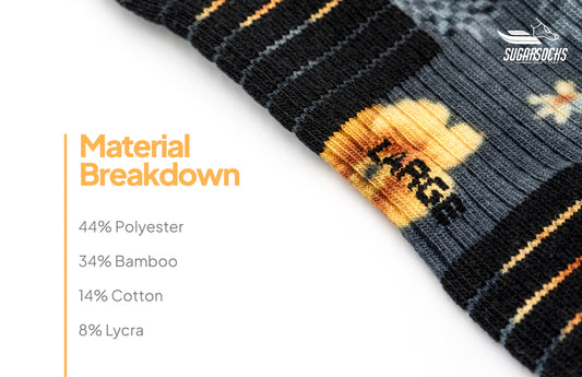 Antique Blossom Compression Socks Long