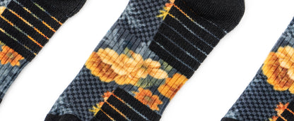 Antique Blossom Compression Socks